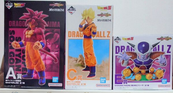 フィギュア 一番くじ ドラゴンボール VSオムニバスCROSS A賞 C賞 E賞