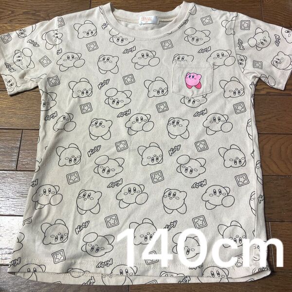 140㎝ 星のカービィ 半袖Tシャツ バンダイ
