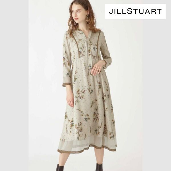 ☆定価33000円 新品タグ付 JILLSTUART ジルスチュアート ティリーフラワーワンピース『2』☆