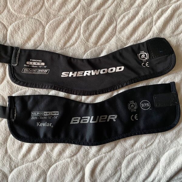ネックガード薄手 Bauer Sherwood アイスホッケー用プロテクター