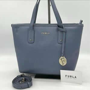 【美品】FURLA デイジー ハンドバッグ 2way ミニトート レザー