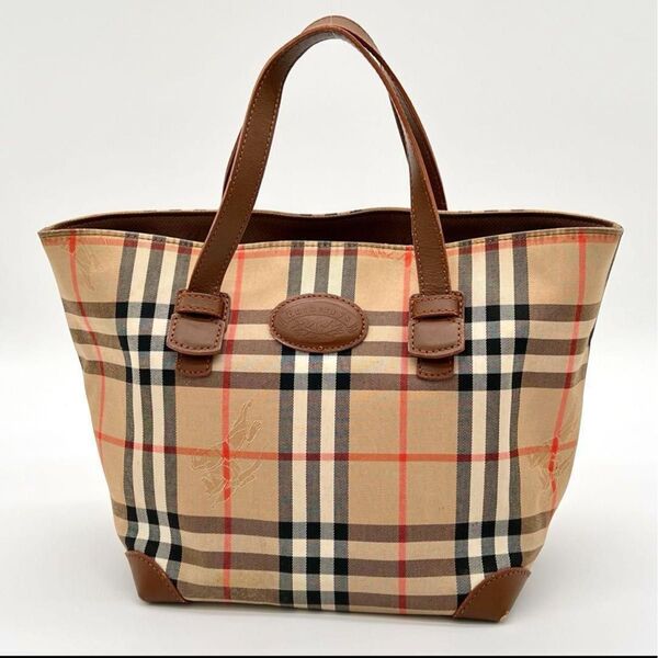 【美品】BURBERRY ノバチェック ハンドバッグ ミニトート ヴィンテージ