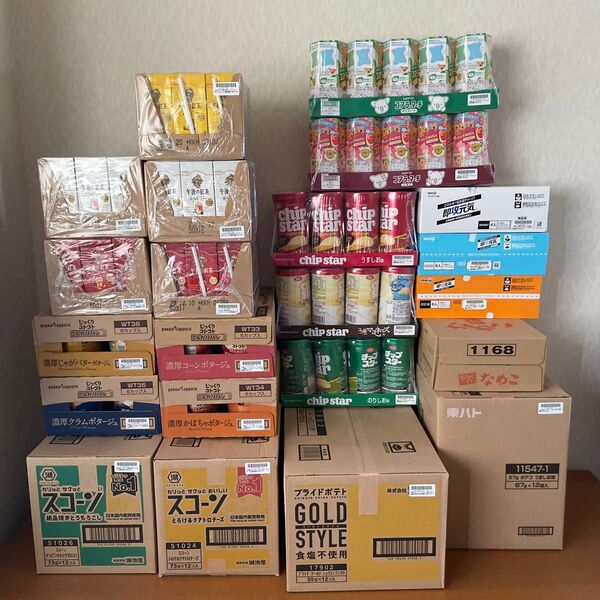 格安 お菓子 食品 午後の紅茶 チョコ いちご スープ スコーン ポテト ポテコ ポテチ ゼリー まとめ売り