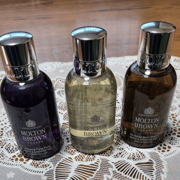 MOLTON BROWN バス&シャワージェル100ミリ 3個セット