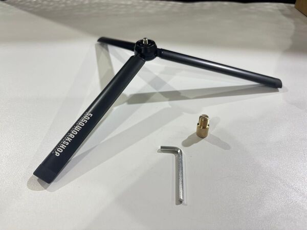 5050WORKSHOP 三脚 ミニトライポッドL 1/4ネジ M10 (ミニマライト・2wayスタンド拡張パーツ)