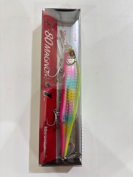 メガバス x-80マグナム+1 GG CHARTBACK RAINBOW PB magnum+1 チャートバックレインボーPB