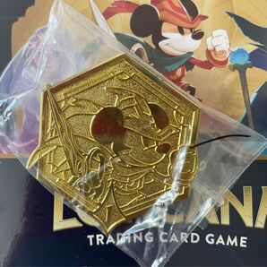 ディズニー ロルカナ D23 限定 ピンバッジ ミッキー 1周年記念 非売品 ゴールド