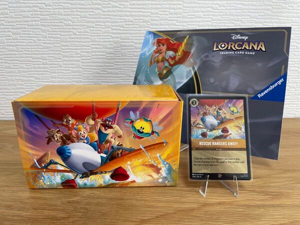 海外限定 ディズニー ロルカナ プロモ 非売品 ボックス プロモカード テーブルテント セット Disney Lorcana