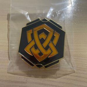 ディズニー ロルカナ アンバー ロゴ ピンバッジ 非売品 Lorcana