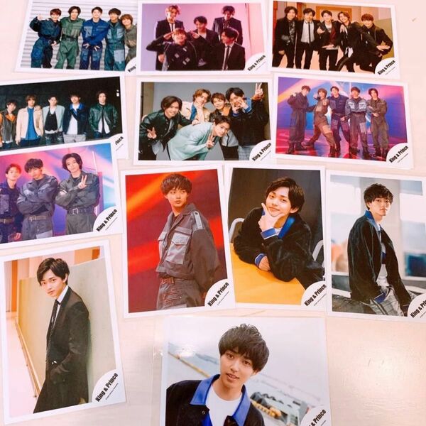 King & Prince キンプリ 永瀬廉 公式写真 Mazy Night オフショット12枚セット