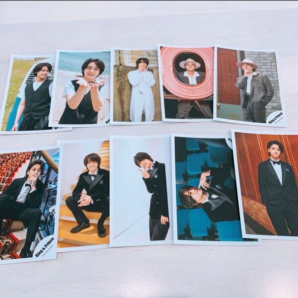 King & Prince キンプリ 髙橋海人 公式写真 アルバム Re:Sense コンプリート10枚セット