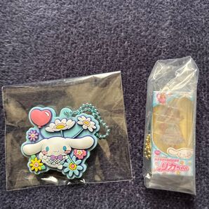 サンリオ ラバーストラップ シナモロール リカちゃんとシナモロール