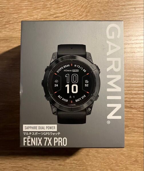 【新品未使用品】Garmin FENIX 7X PRO DUAL POWER 新品保護シール付き