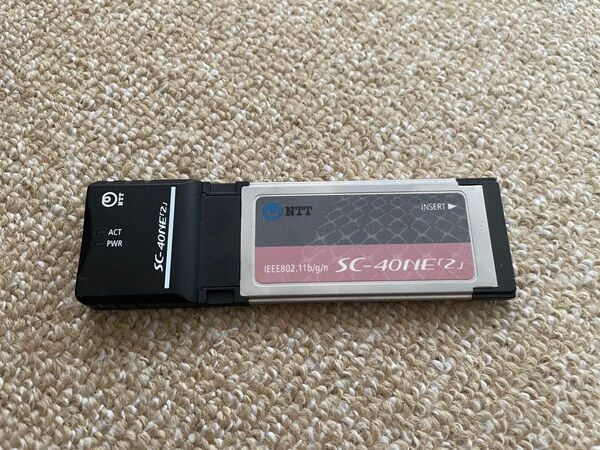 NTT 無線LANカード SC-40NE「2」