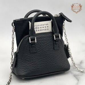 【現行品】 マルジェラ 5AC ベビー ショルダー ブラック ミニ 斜め掛け Louis Vuitton レディース バッグ 49