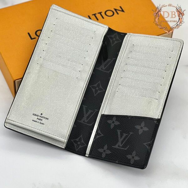 【最新モデル】 ルイヴィトン エピ モノグラムエクリプス ブラザ ビジネス 紺 Louis Vuitton メンズ 財布 ネイビー