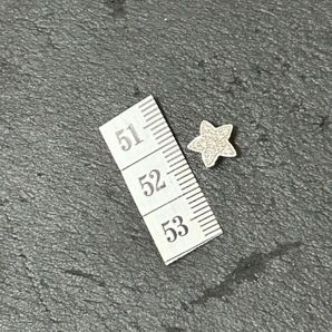 k18 STAR ダイヤモンドペンダントトップ