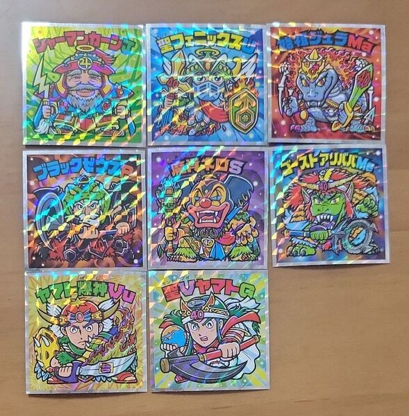ヘッドだらけのビックリマン Sシール8枚セット