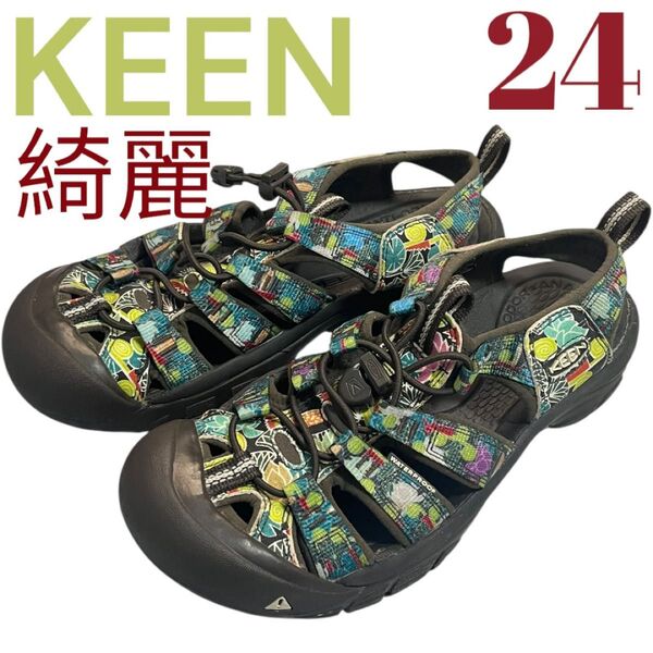 キーン KEEN アウトドアサンダル 24cm ニューポート H2