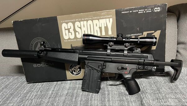 東京マルイ G3 SHORTY MC51 電動エアガン ホップアップ付き 引退品