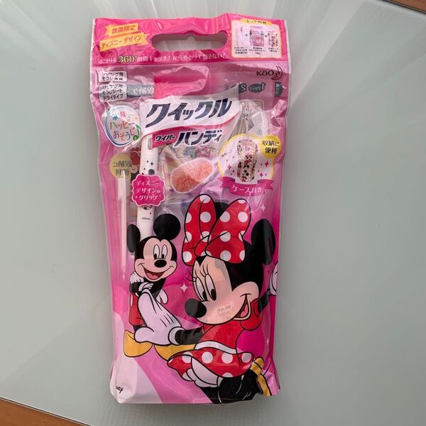 ディズニーキャラクターデザイン限定 クイックルワイパーハンディ