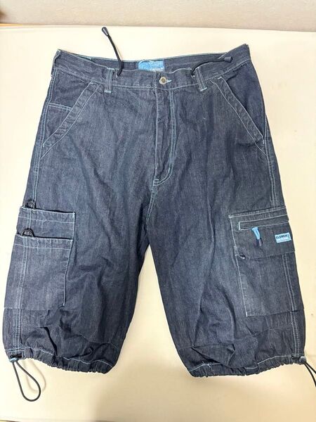 clench 701 jeans カーゴショーツ デニム ハーフパンツ 大きいサイズ