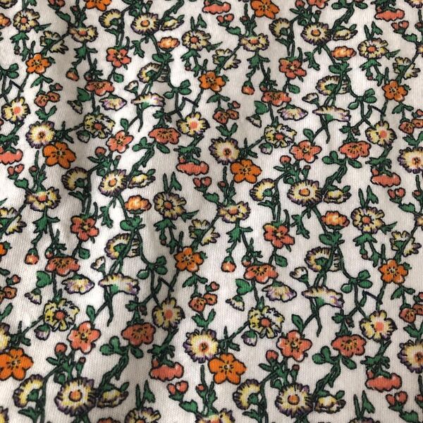 ユニクロ リバティ M 花柄 Tシャツ LIBERTY