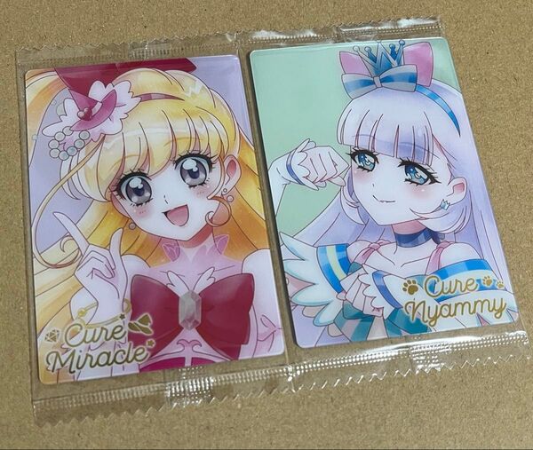 プリキュア ウエハース HR キュアニャミー キュアミラクル プリキュアカードウエハース11 わんぷり まほぷり クーポン利用可