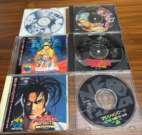 ※ジャンク品※ ネオジオCDソフト 6本セット