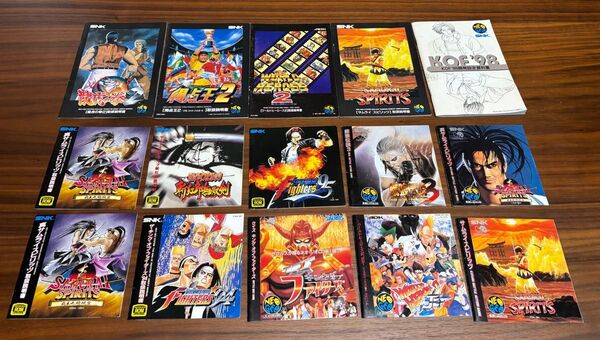 ※ジャンク品 説明書、帯のみ※ ネオジオ ネオジオCD SNK NEOGEO