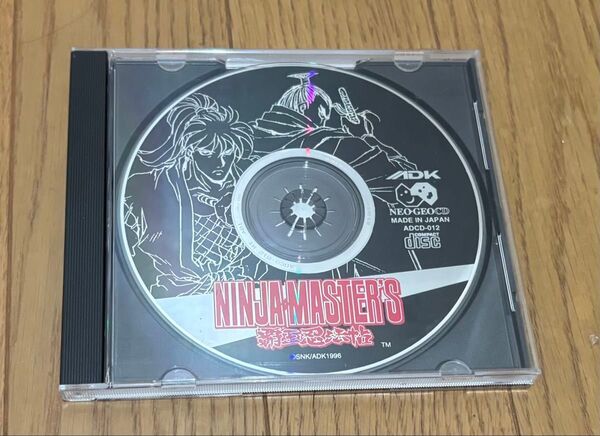 ※説明書なし※ SNK ネオジオCD ニンジャマスターズ