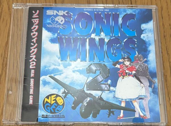 ※ジャンク品※ ネオジオCD ソニックウィングス2 NEOGEO SNK NEOGEO SNK ネオジオ