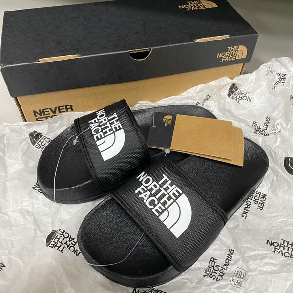 新品未使用 ザノースフェイス THE NORTH FACE ベースキャンプ スライド3 サンダル US3 ブラック 22cm