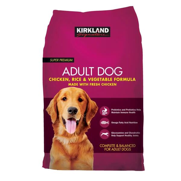 カークランドシグネチャー 成犬用ドッグフード チキン ライス ベジタブル 12kg Kirkland Dog Food コストコ