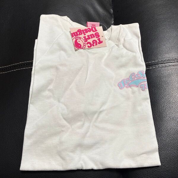 Tシャツ ホワイト 未使用T&C Surf Designs 半袖シャツ 140サイズ ホワイト