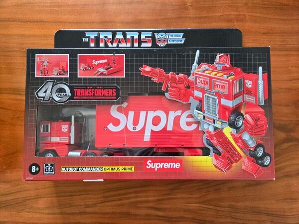 Supreme x Transformers G1 Optimus Prime Figure "Red"②