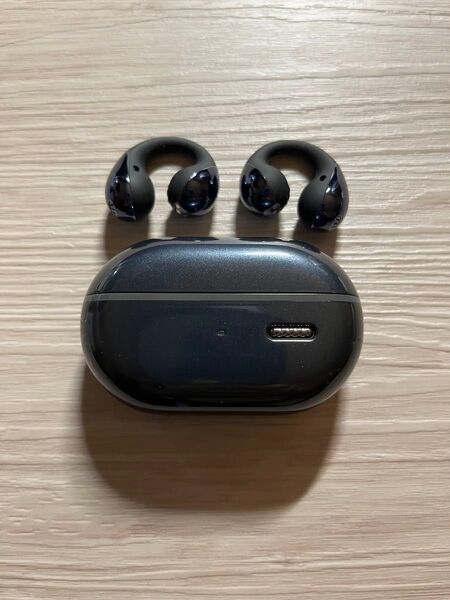 SOUNDPEATS PearlClip Pro CCワイヤレスイヤホン 黒 イヤーカフ