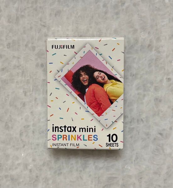 instax mini SPRINKLES INSTANT FILM 富士フイルム チェキフィルム FUJIFILM
