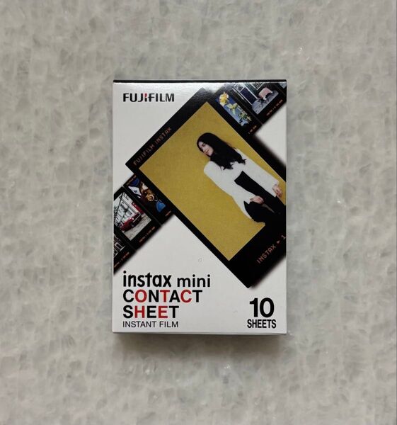 instax mini CONTACT SHEET INSTANT FILM 富士フイルム チェキフィルム FUJIFILM