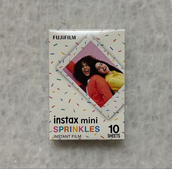 instax mini SPRINKLES INSTANT FILM 富士フイルム チェキフィルム FUJIFILM