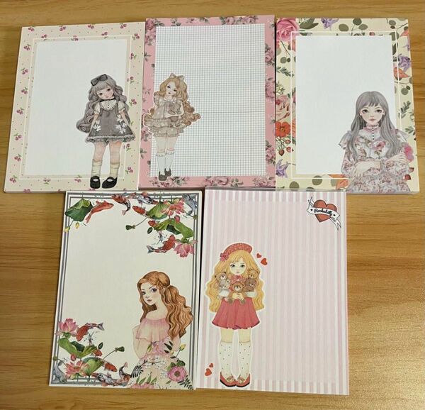 ハミルドールメモ帳5冊