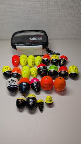 グレックス ソルブレ等ウキ24個セット