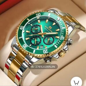 1160 イタリアモデル メンズ腕時計 オマージュ 防水腕時計 ダイバーズ ステンレス クロノグラフ可動 サーフィン ベゼル可動