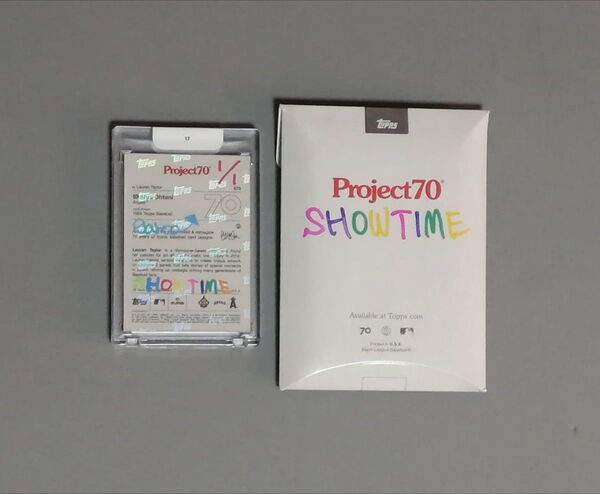 Topps Project70 SHOWTIME 大谷翔平 #17 未使用【世界限定1枚】トップス プロゼクト70
