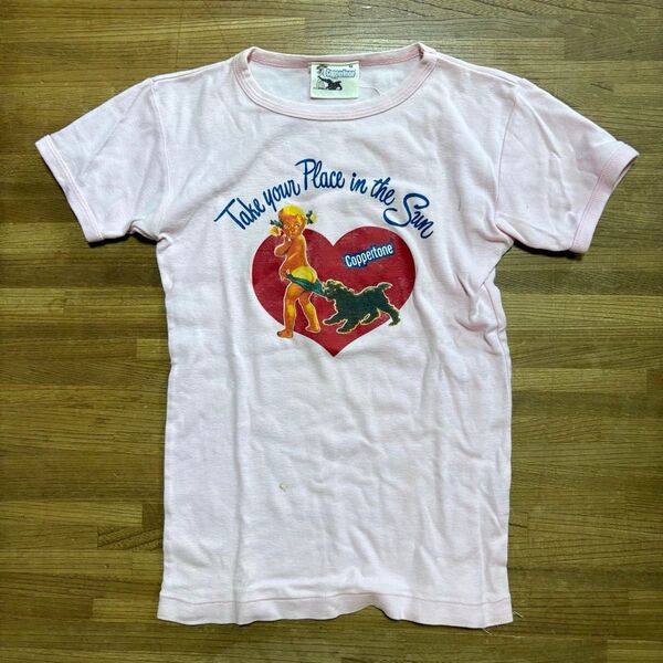 ヴィンテージ コパトーン 半袖 Tシャツ ピンク S