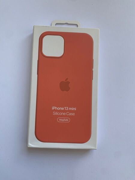 【未開封純正】iPhone 13 mini シリコーンケース ピンクポメロ