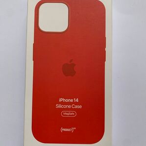 新品iPhone 14 シリコーンケース レッド未開封