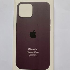 未開封iPhone 14 シリコーンケース エルダーベリー新品