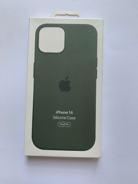 iPhone 14 シリコーンケース オリーブ 正規品