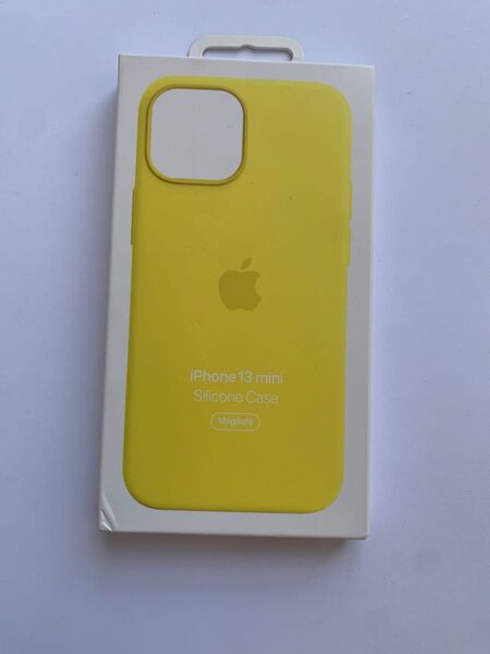 iPhone 13 mini シリコーンケース 純正 レモンゼスト